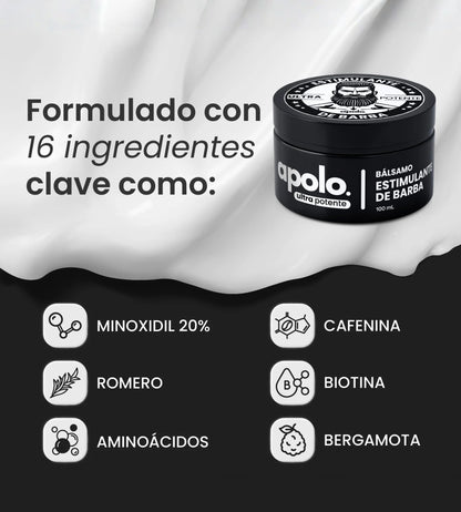 APOLO ULTRA – ESTIMULANTE DE BARBA