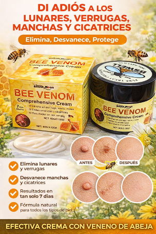 🟡 BEE VENOM CREAM – Crema Reparadora con Veneno de Abeja