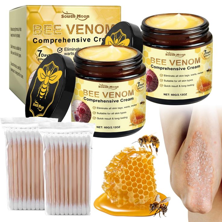 🟡 BEE VENOM CREAM – Crema Reparadora con Veneno de Abeja