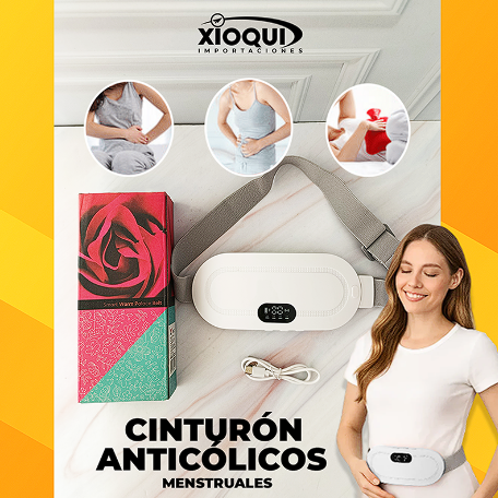 CINTURÓN TÉRMICO ANTICÓLICOS MENSTRUALES RECARGABLE